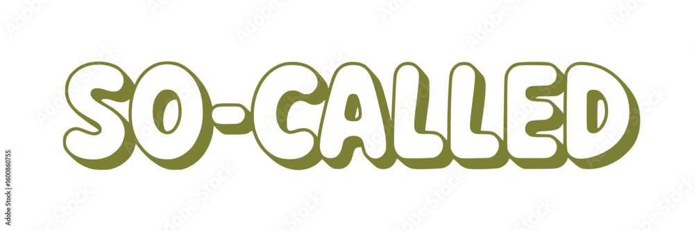 Fototapeta premium So-Called.