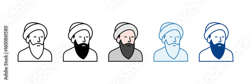 Hafez  Icon Set Multiple Style Collection