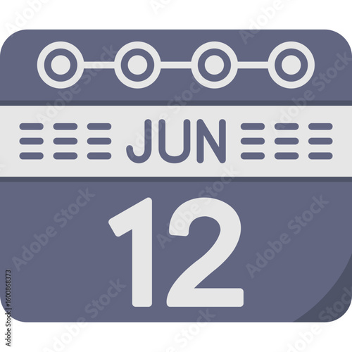 June 12 Icon