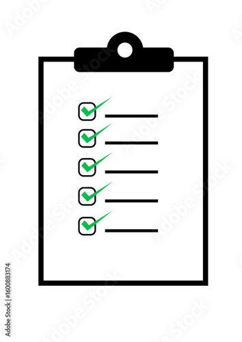 clipboard with check mark
