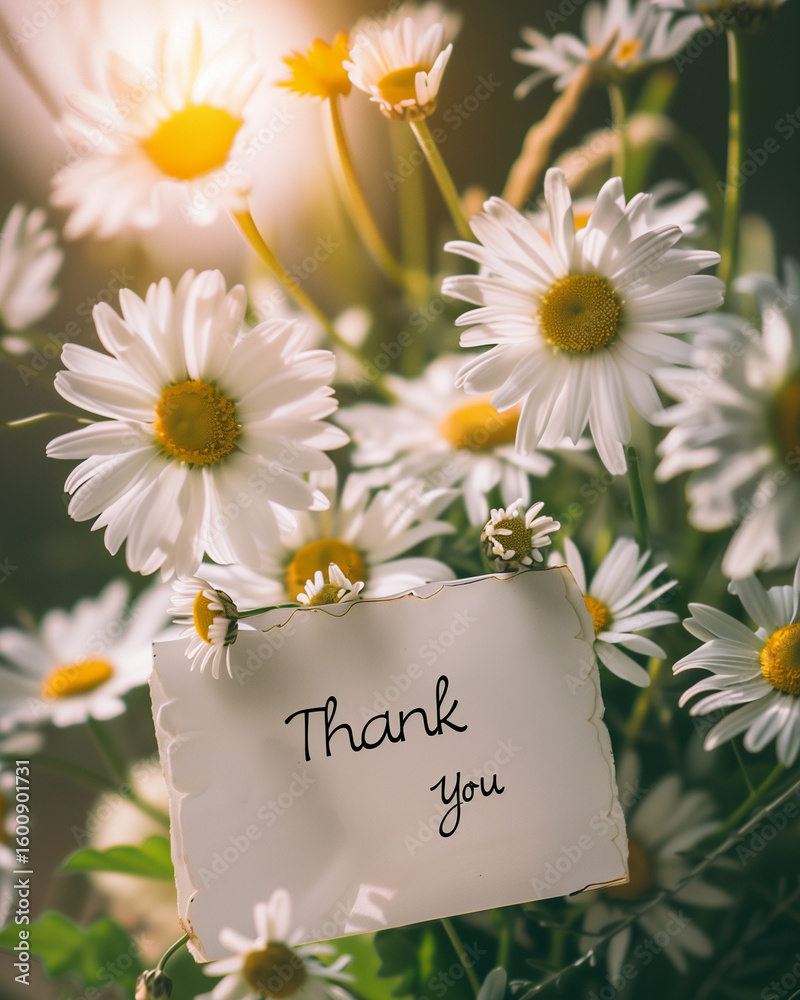 Obraz premium text thank you