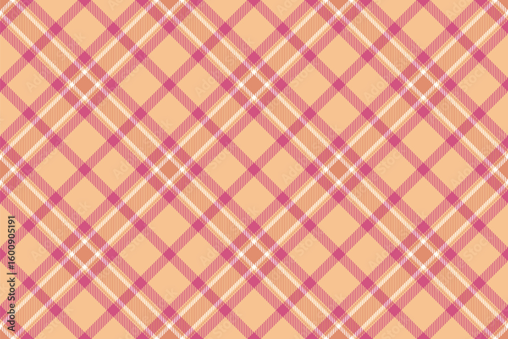 Elegant peach and pink plaid pattern. Perfect for textile design, fashion, website backgrounds, or scrapbooking projects. Elegant peach and pink plaid pattern. Perfect for textile design, fashion, website backgrounds, or scrapbooking projects.