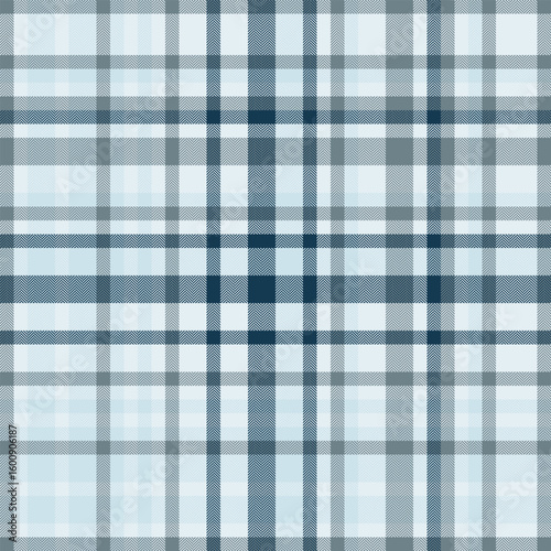 Wallpaper Mural Classic plaid pattern in cool tones. Versatile background for design, fashion, or traditional themes. Represents order, tradition, and consistency. Torontodigital.ca
