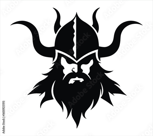 Terrifying Hell Beast Silhouette with Glowing Gaze