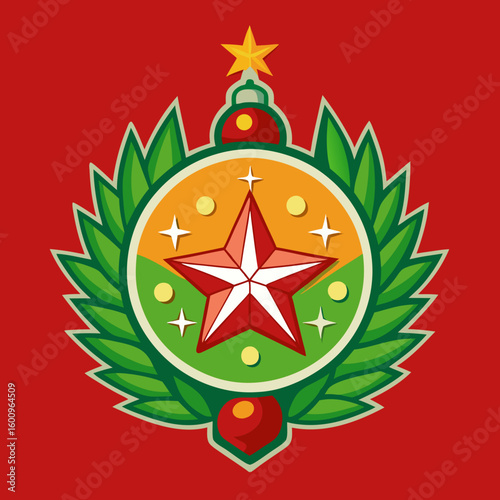 Collection of Holiday Christmas Labels