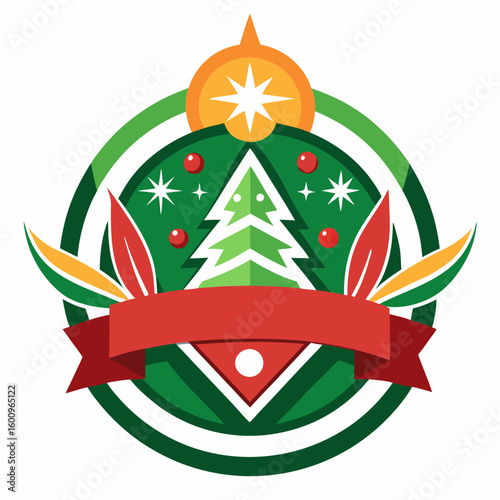Collection of Holiday Christmas Labels