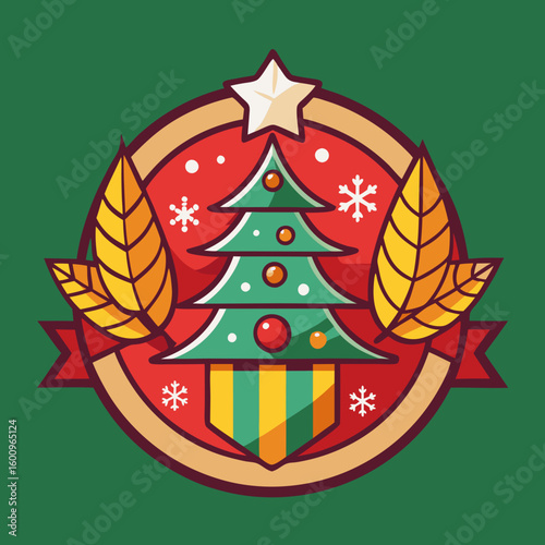 Collection of Holiday Christmas Labels