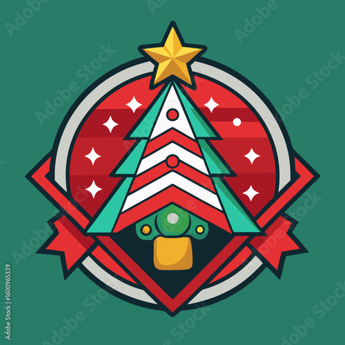 Collection of Holiday Christmas Labels