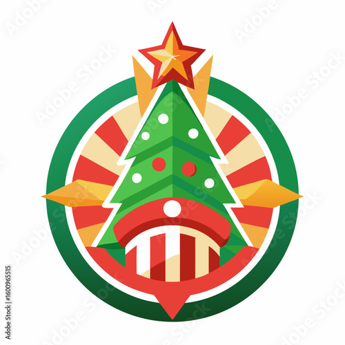 Collection of Holiday Christmas Labels