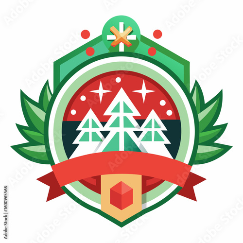 Collection of Holiday Christmas Labels