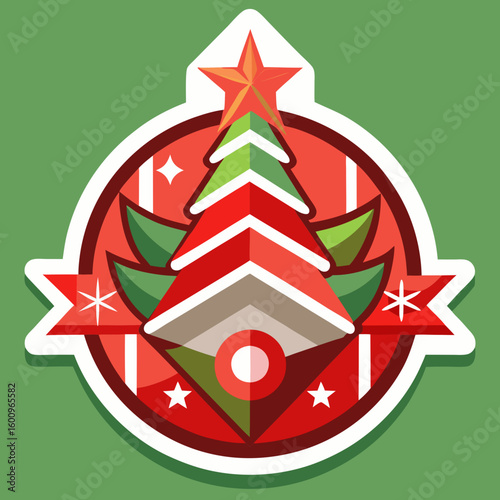 Collection of Holiday Christmas Labels