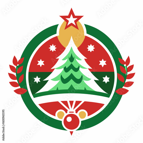 Collection of Holiday Christmas Labels