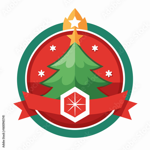 Collection of Holiday Christmas Labels