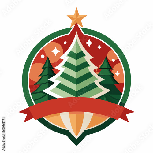 Collection of Holiday Christmas Labels