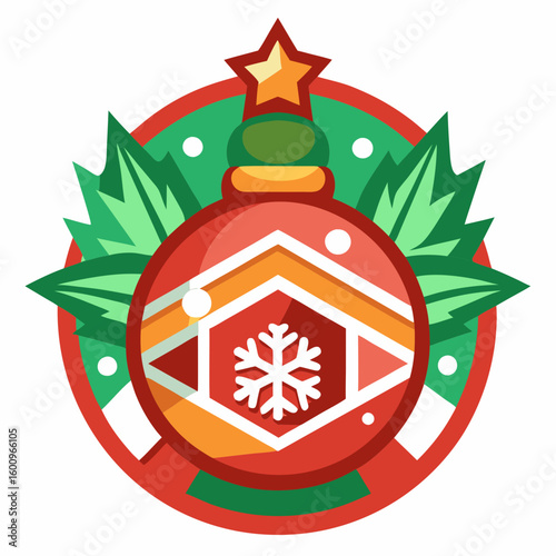 Collection of Holiday Christmas Labels