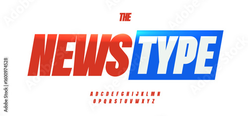 Speed headline font, bold dynamic letters, big sporty sans serif alphabet, powerful media typeface, modern branding typography, impactful typographic design. Vector typeset.