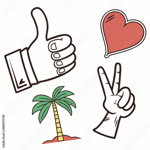 thumb up hand sign