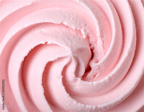 Strawberry Ice cream swirl texture