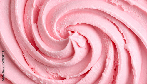 Strawberry Ice cream swirl texture