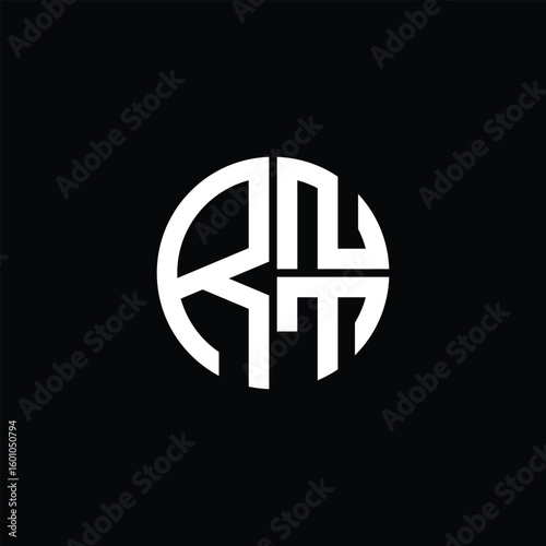 Free Download RNT logo RNT icon RNT monogram RNT letter minimalist Circle flat Unique modern abstract logo design. - GFXLoad