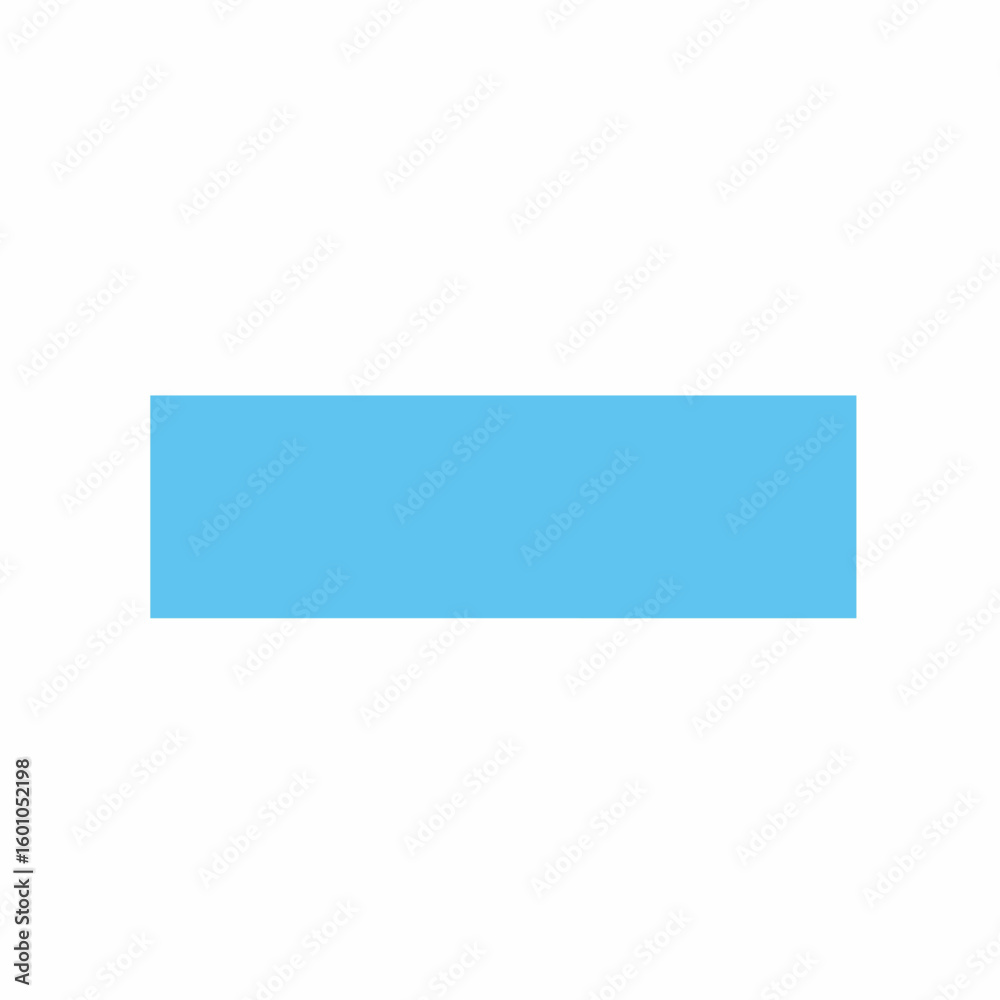 Light Blue Rectangle Graphic Element Simple Vector Design Light Blue Rectangle Graphic Element Simple Vector Design