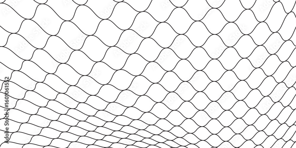 Fototapeta premium Mesh texture for fishing nets. vector modern.