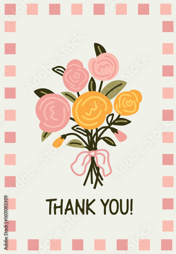 abstract roses, a botanical flowers in a minimalist style. naive hand-drawn art. for print, banners, postcards, business ideas. modern pink background, art  illustration of plants