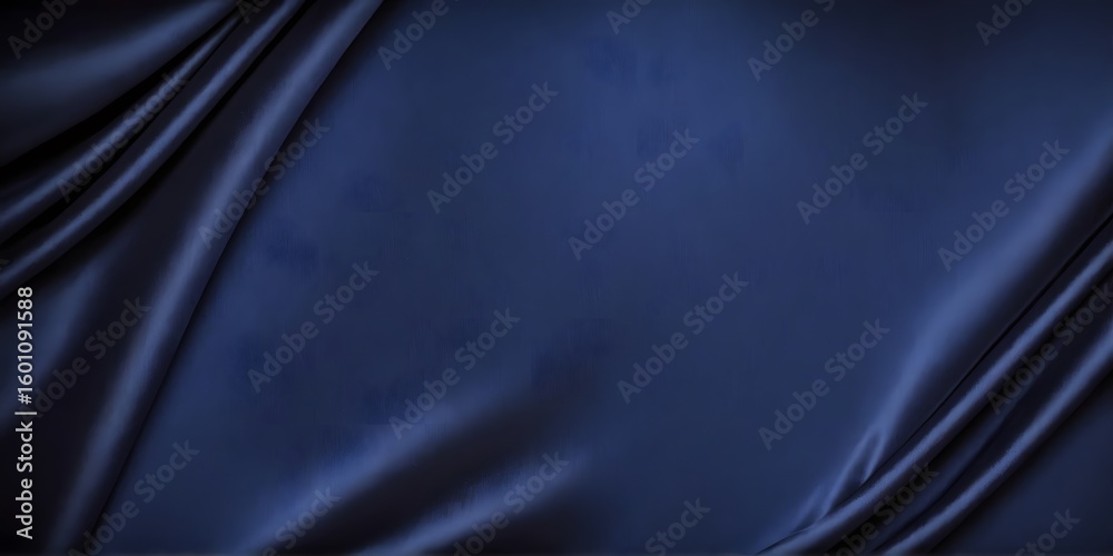 Fototapeta premium blue silk background