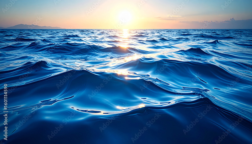 Fototapeta premium sunset over the sea