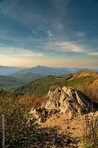 Fototapeta Naklejka Na Ścianę i Meble -  Bieszczady mountain, Bieszczady National Park, Poland.