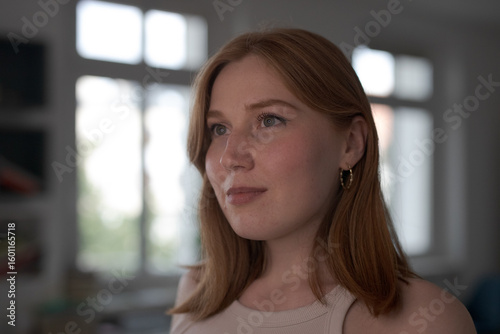 portrait of a young woman