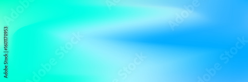Gradient mesh aqua marine smooth background. Blue gradient mesh aquamarine teal abstract design. Emerald color bg. Vector illustration