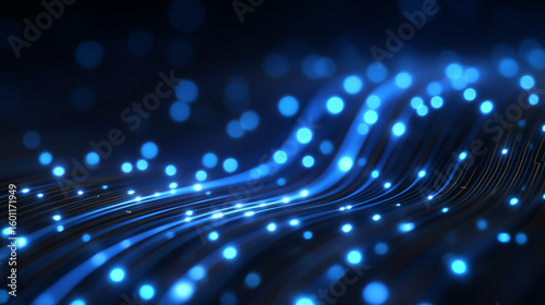 Edge Device Inference with Luminous Ribbons on Silicon Wafer