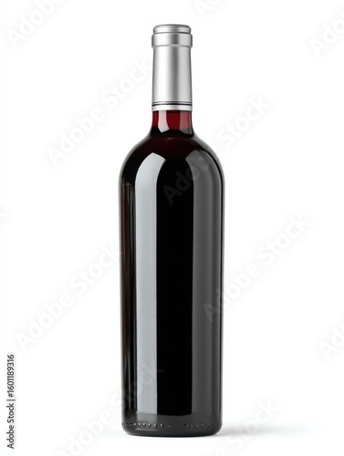 Wallpaper Mural Elegant red wine bottle, studio shot. Perfect for restaurant menus, wine lists, and beverage promotions. Torontodigital.ca