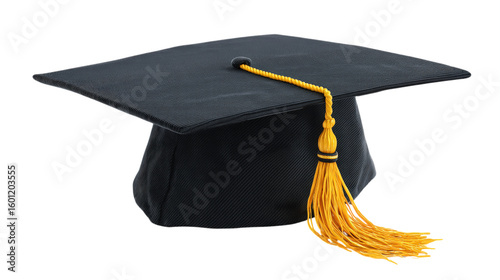 Wallpaper Mural Graduation Cap with Gold Tassel Academic Achievement Symbol Education Ceremony Apparel Torontodigital.ca