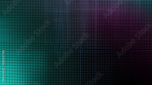 Wallpaper Mural Abstract futuristic grid background with cyan and purple gradient colors. Torontodigital.ca