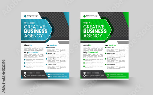Corporate Business Flyer, newest trendy creative corporate multipurpose minimal official business advertising magazine poster flyer with creative corporate trendy geometric shape template print design