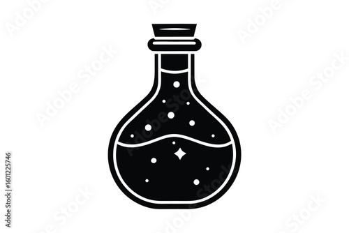 potion bottle vector icon