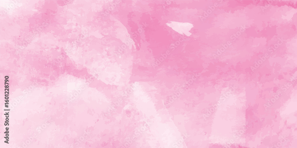 Fototapeta premium Vibrant Pink Watercolor Brush Texture with Layered Strokes and Soft Gradient Wash for Feminine Branding, Packaging, and Minimal Product Design