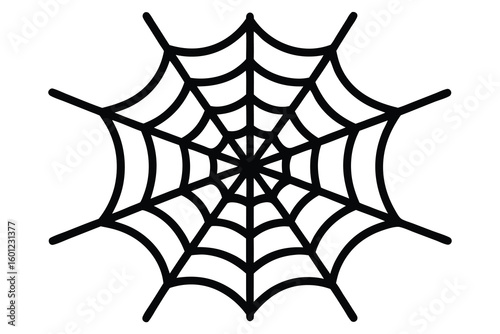 spiderweb vector icon