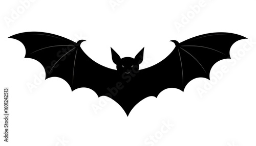Silhouette of a bat