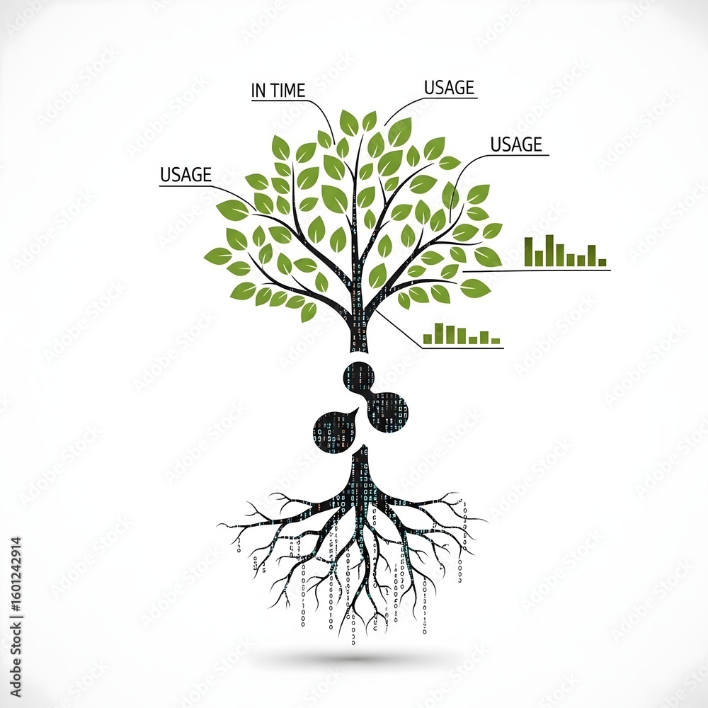 Obraz premium Growth Strategy: Visualizing Business Expansion & Development