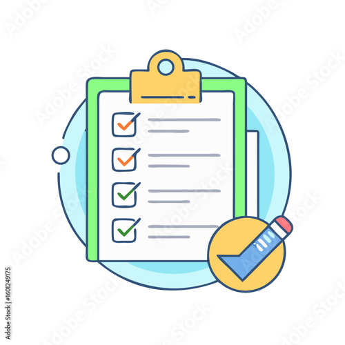 Checklist with completed tasks indicating project milestones achieved and success confirmed
