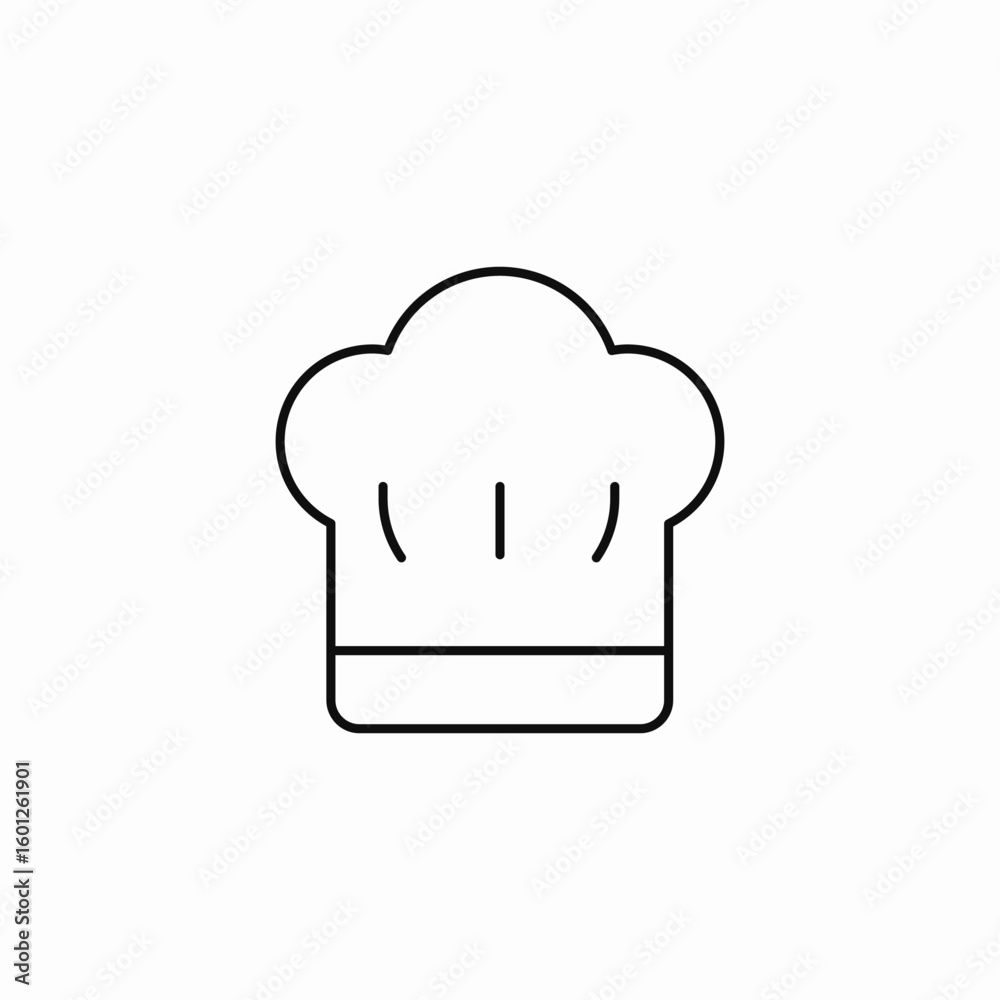 chef hat cooking icon sign vector chef hat cooking icon sign vector