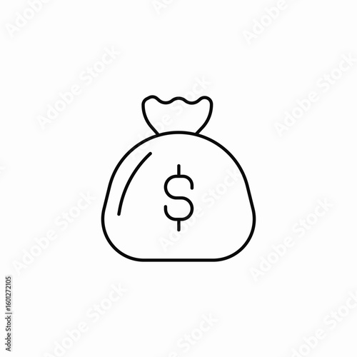 cash savings icon sign vector