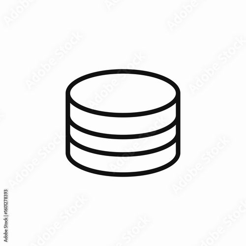 stack of coins icon sign vector