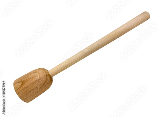 Potato Masher Wood isolated