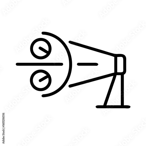 Wind tunnel illustration representing aerodynamics and engineering technology