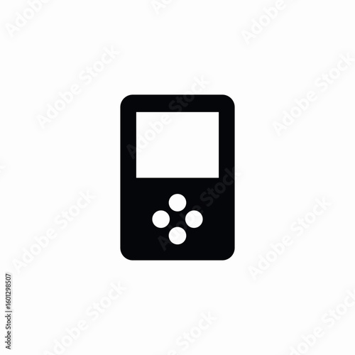 music player icon sign vector