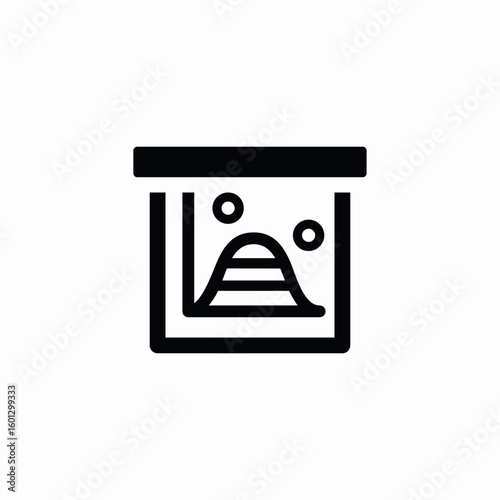statistics board icon sign vector